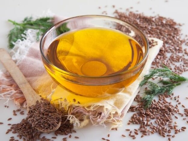Flaxseed olioa - enema erremedio bat zizareak